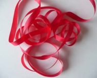 7mm SILK RIBBON - Shade: 2 Red