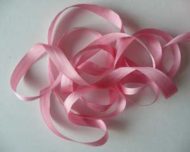 7mm SILK RIBBON - Shade: 24 Salmon Pink